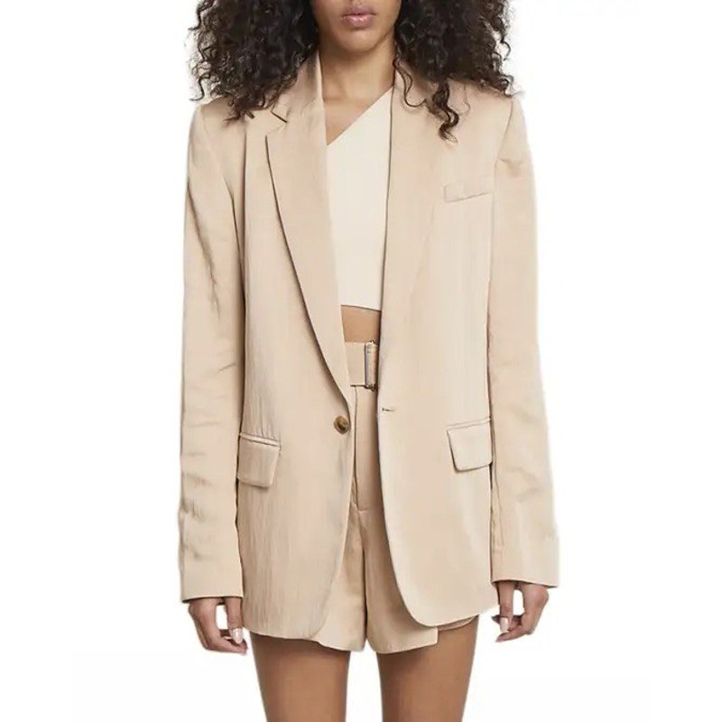 A.L.C. Dacota Relaxed Blazer Jacket 2 Single Breasted